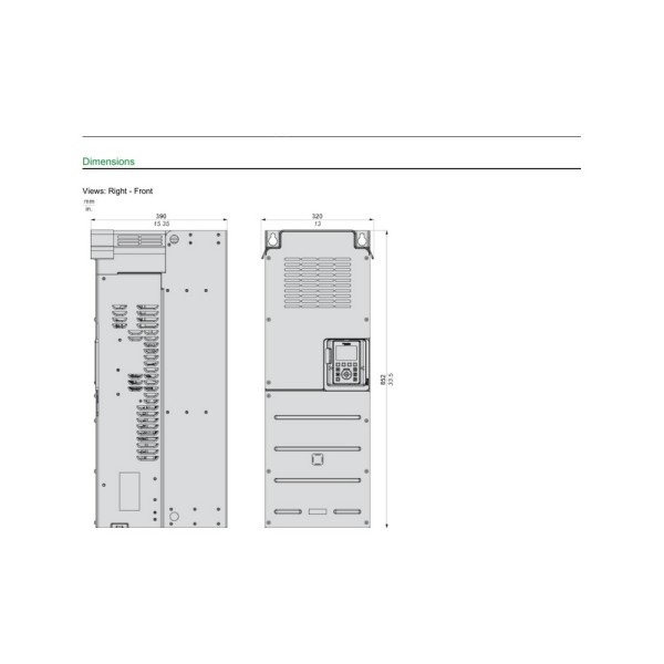 ATV630C13N4 преобразователь частоты Schneider Electric 2