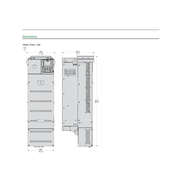ATV630D75N4 преобразователь частоты Schneider Electric 2