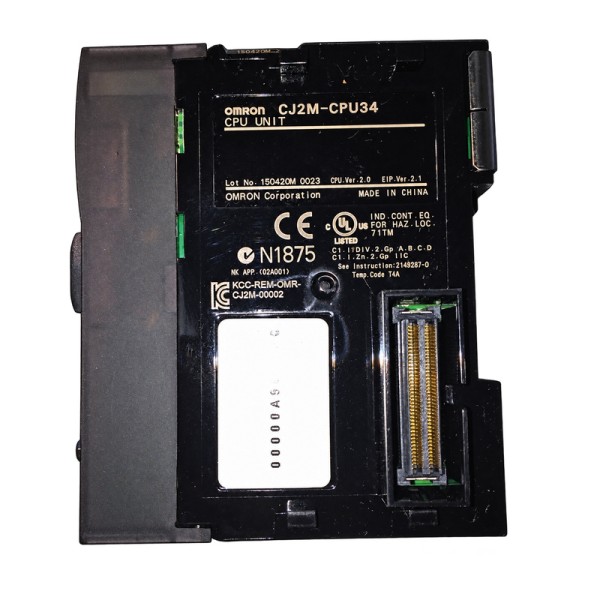 CJ2M-CPU34 процессорный модуль ПЛК Omron 2
