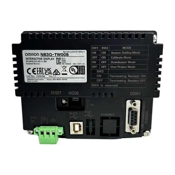 NB3Q-TW00B сенсорная панель оператора Omron 2