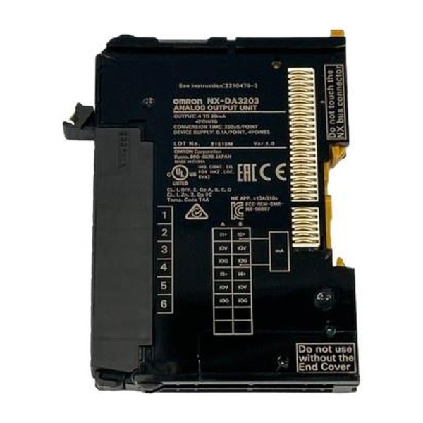 NX-DA3203 модуль аналогового вывода Omron 2