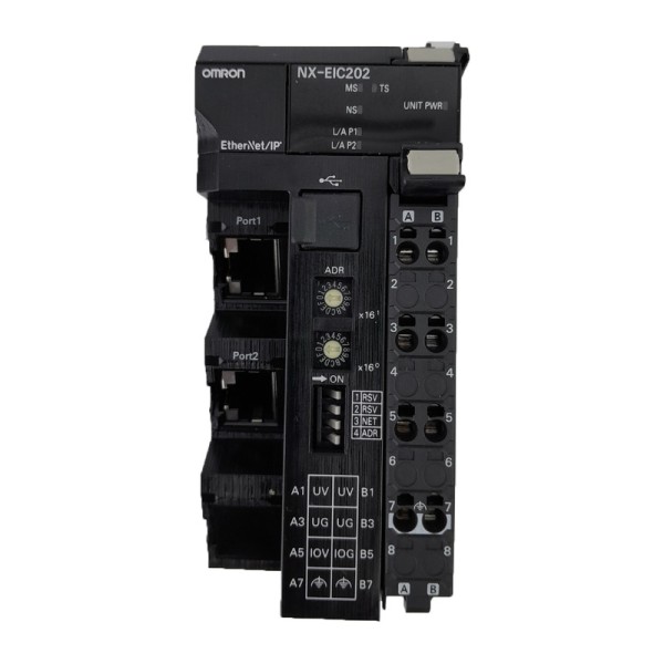 NX-EIC202 шинный интерфейс ethernet/ip Omron 2