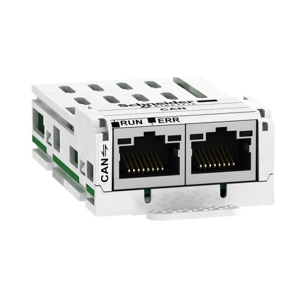 VW3A3608 коммуникационный модуль CANopen Daisy Chain с 2 разъёмами RJ45 для Altivar Schneider Electric 1