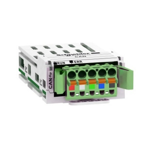 VW3A3628 коммуникационный модуль CANopen с 5-контактной пружинной клеммой для Altivar и Lexium Schneider Electric 1